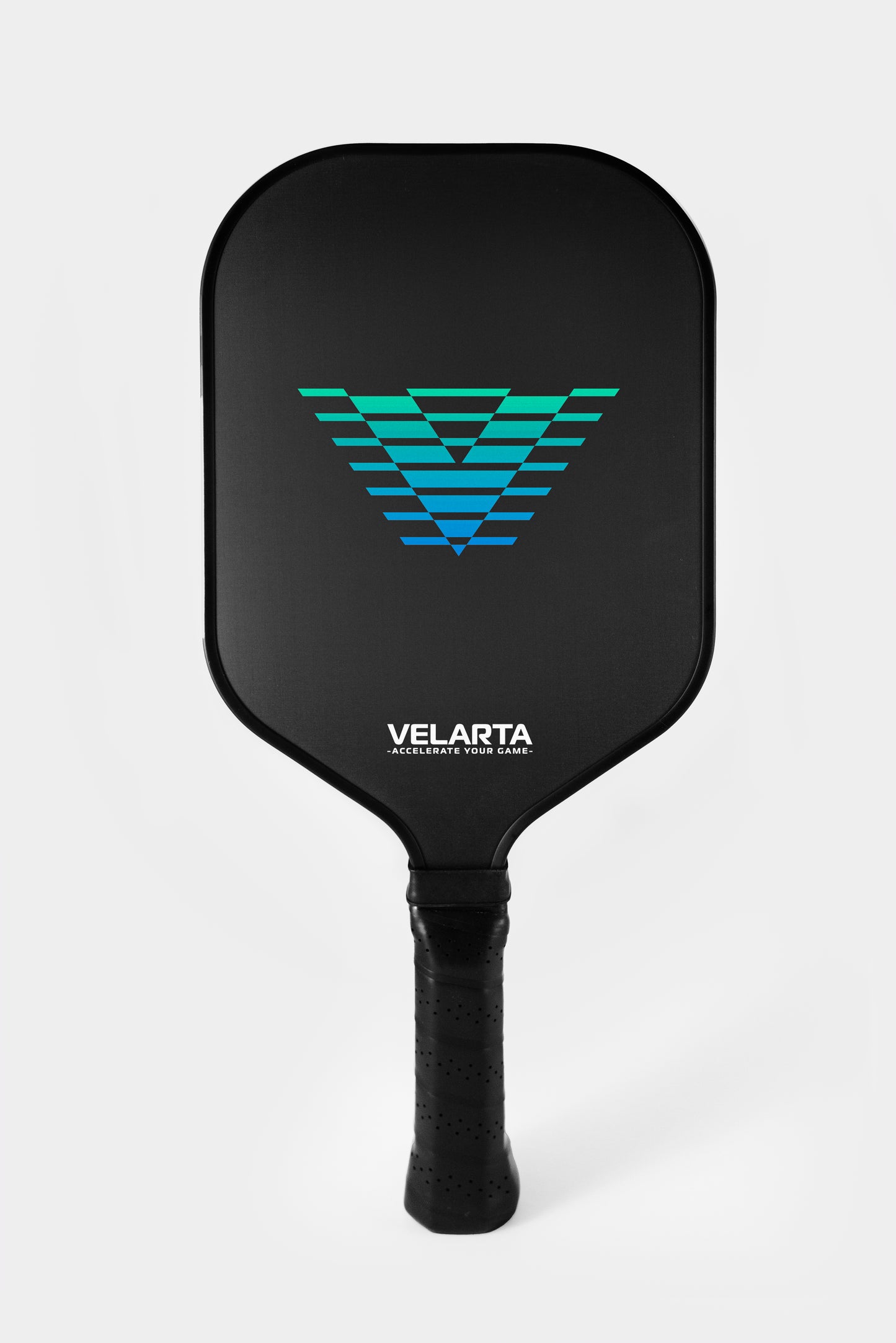 Velarta XLR8 Black Pickleball Paddle - Carbon Fiber