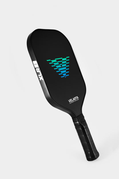 Velarta XLR8 Black Pickleball Paddle - Carbon Fiber