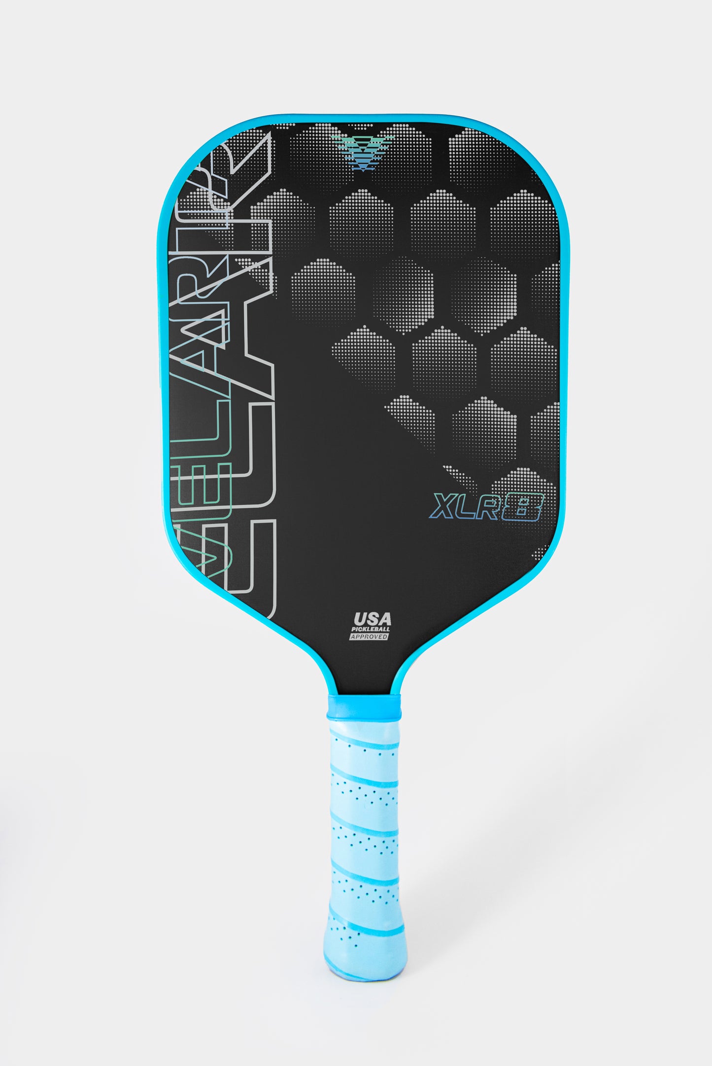 Velarta XLR8 Blue Pickleball Paddle - Carbon Fiber