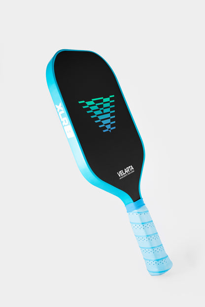 Velarta XLR8 Blue Pickleball Paddle - Carbon Fiber